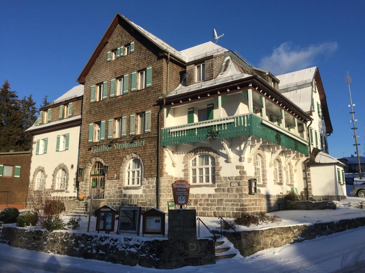 Gasthof Pension Strohmaier Haidmühle Εξωτερικό φωτογραφία